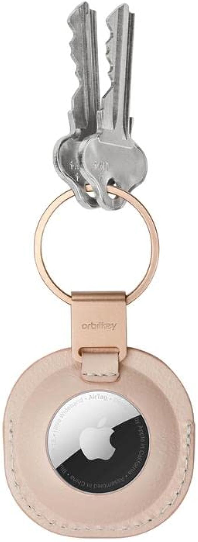 Orbitkey Leather Holder for Apple Airtag | Patent-Pending Quick Release Key Ring | LWG-Certified ... | Amazon (US)