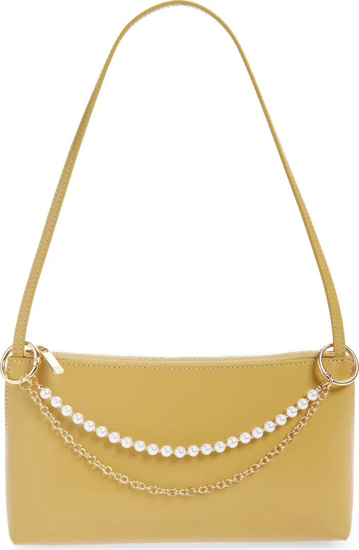 Faux Pearl Chain Swag Bag Charm | Nordstrom