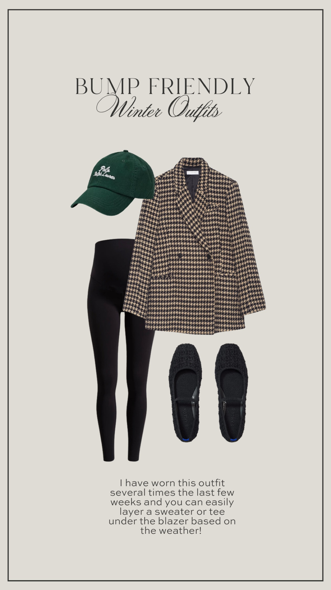 A bump friendly winter outfit that you can wear even if you aren’t pregnant! And it is easy to layer a sweater under the Anine Bing blazer to stay warm 

#LTKBump #LTKSeasonal