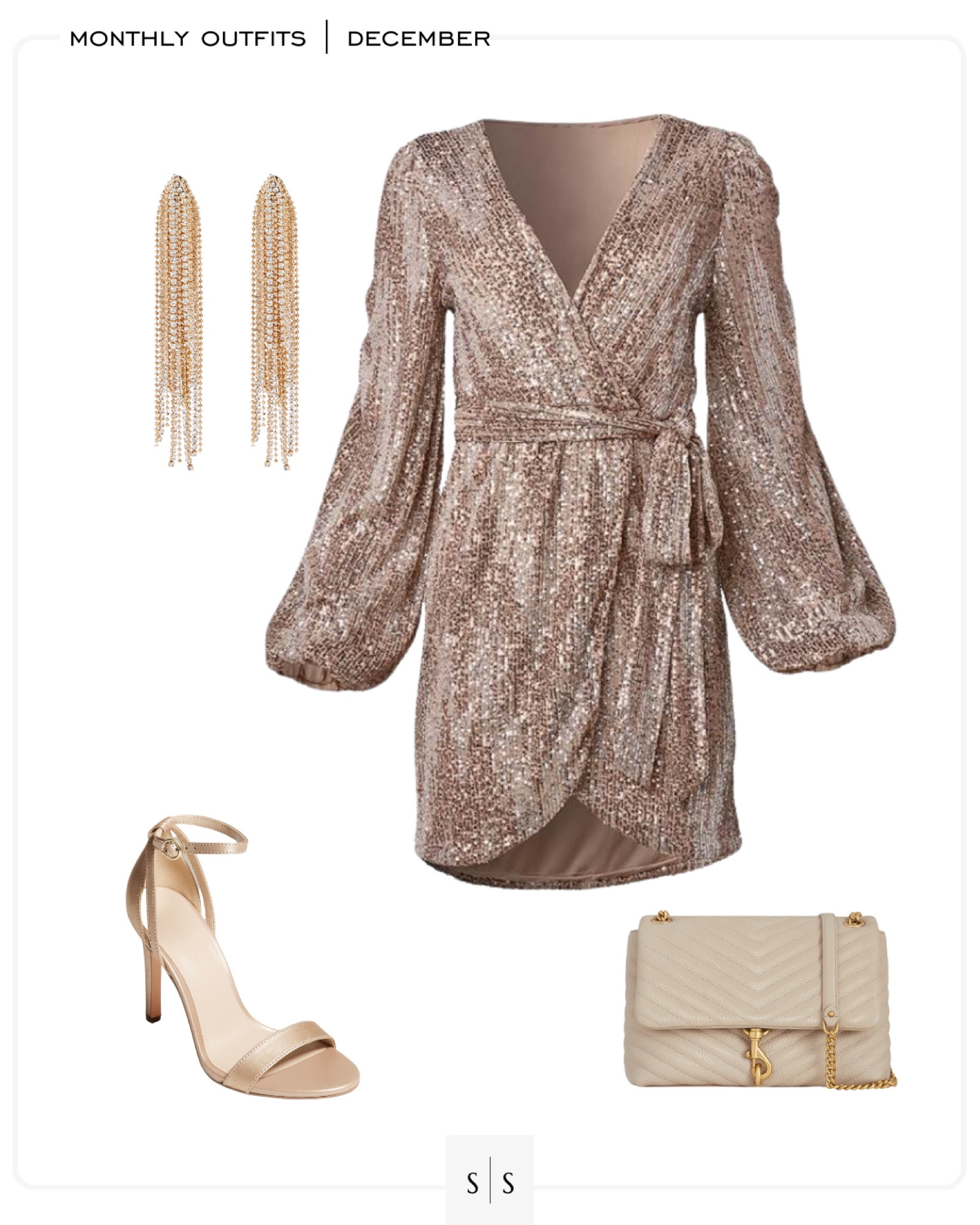 Monthly outfit planner : DECEMBER looks | #sequindress #wrapdress #holidaystyle #newyearsstyle #winterstyle #holidayparty | See entire calendar on thesarahstories.com  ✨

Follow my shop @thesarahstoriesblog on the @shop.LTK app to shop this post and get my exclusive app-only content!

#liketkit #LTKstyletip
@shop.ltk
https://liketk.it/3W6i8

#LTKstyletip