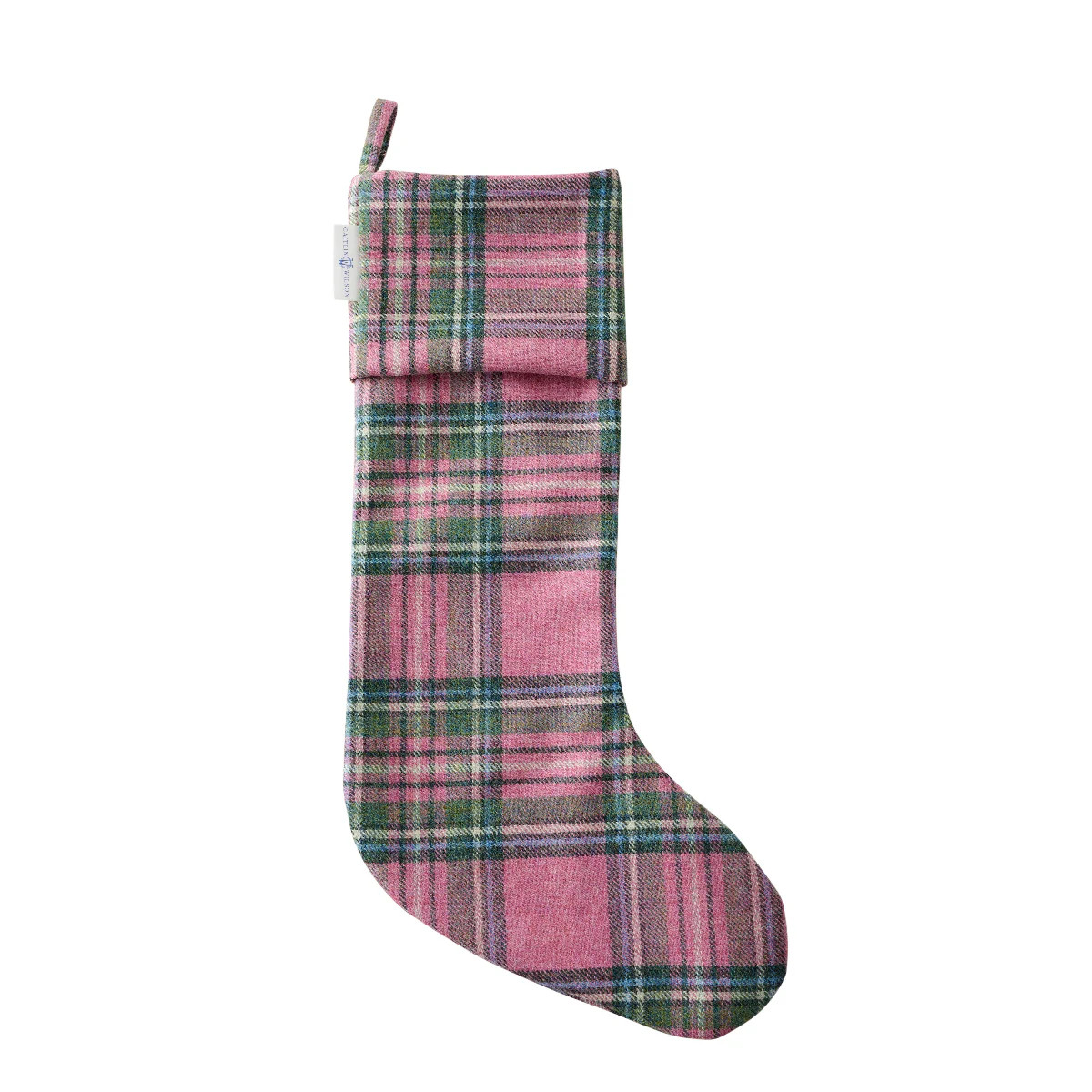 Primrose Plaid Wool Stocking | Caitlin Wilson Design