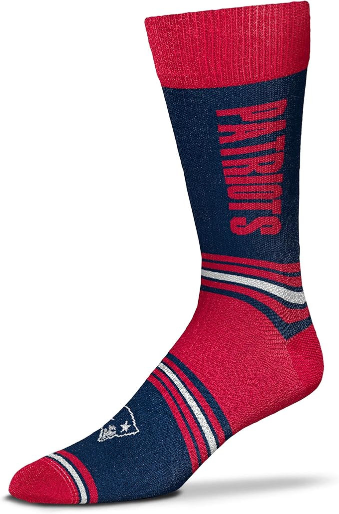 FBF NFL Unisex-Adult Nfl Go Team Dress Crew Sock | Amazon (US)