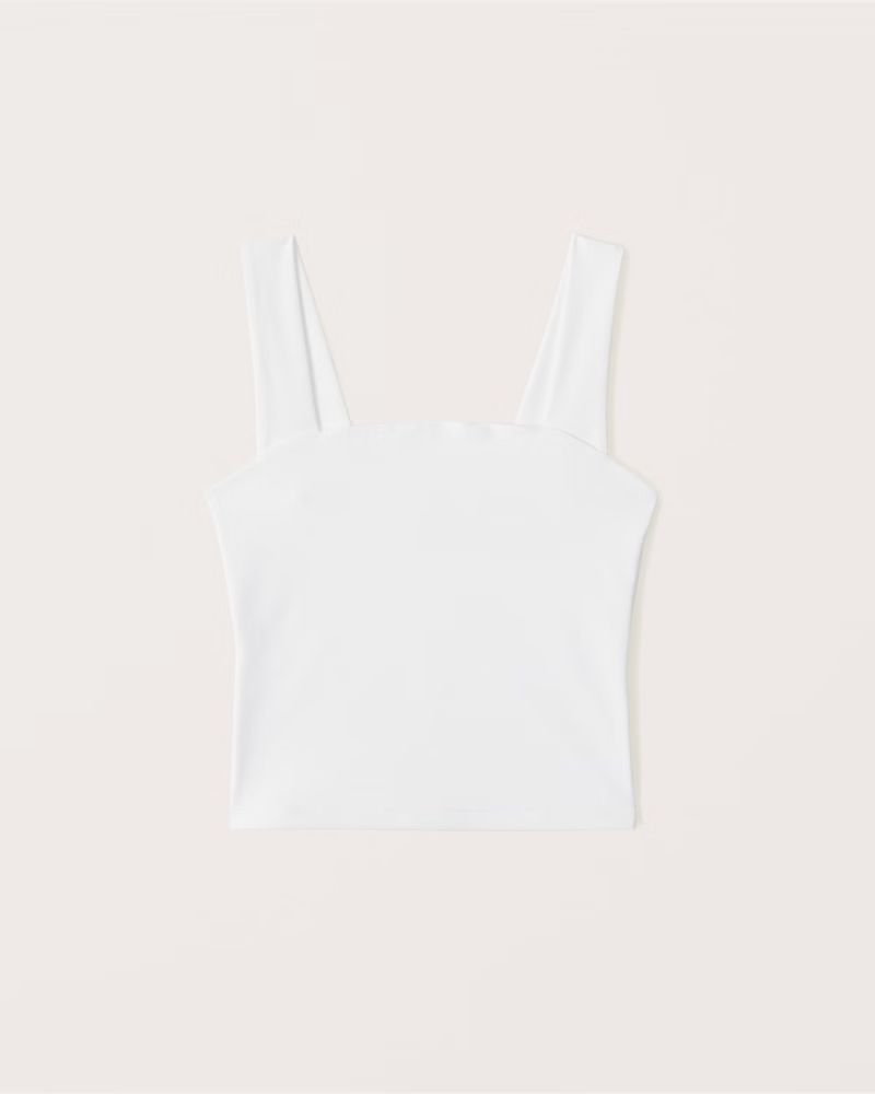 Double-Layered Seamless Squareneck Tank | Abercrombie & Fitch (US)