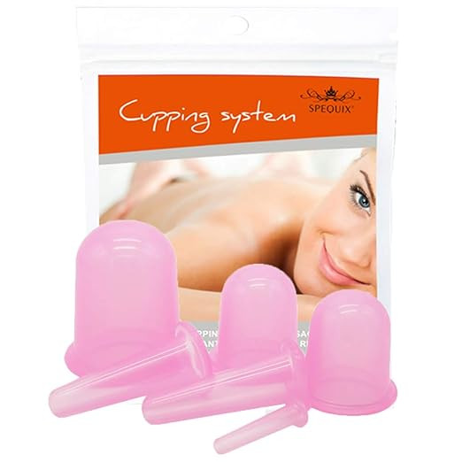 SPEQUIX Professional Cupping Set Face & Body Massage Cupping Therapy Set w/ 4 Size 6 Cups Therapy... | Amazon (US)