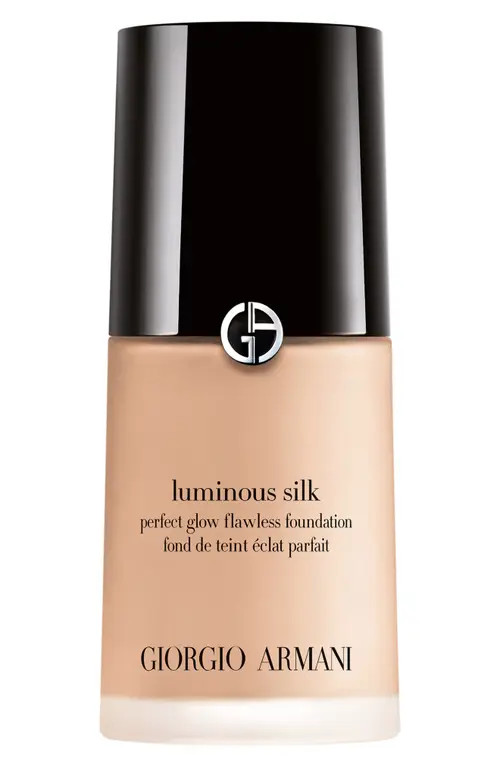 ARMANI beauty Luminous Silk Natural Glow Foundation in 4.25 Light/peach at Nordstrom, Size 1 Oz | Nordstrom