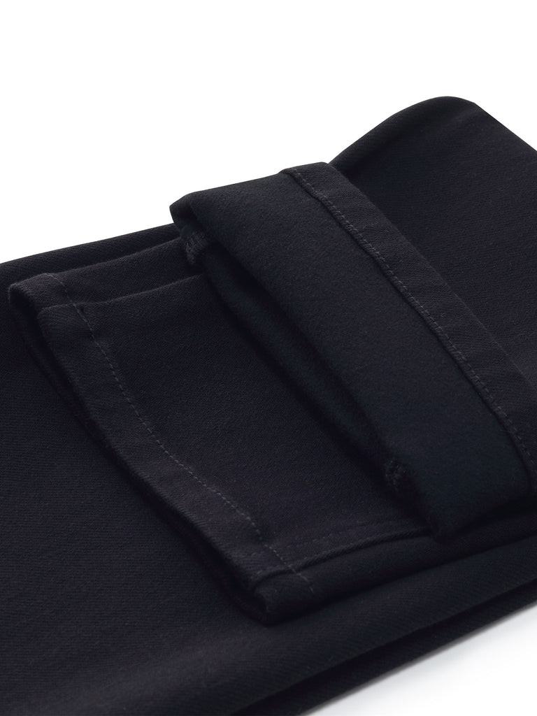 Denim Fleece Lined Women Skinny Jeans | GOELIA