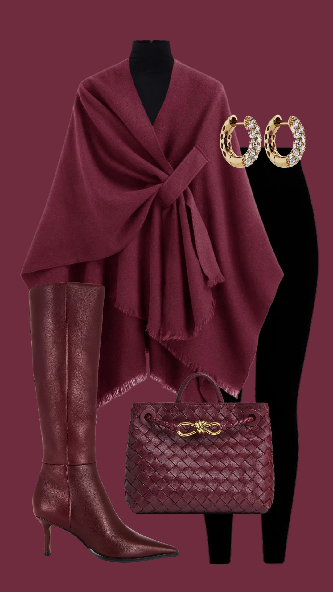 The Burgundy Cape ❤️

#LTKSeasonal #LTKHoliday #LTKStyleTip