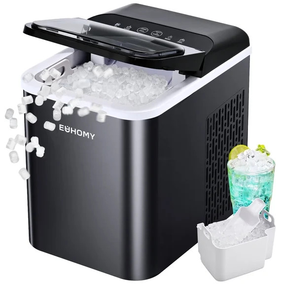 Frigidaire 26 lb Bullet Ice Maker Stainless Steel - compact, high-capacity icemaker producing bul... | Walmart (US)