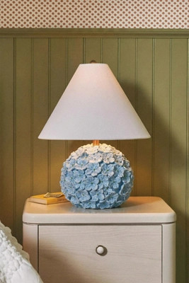 Aster Hydrangea Table Lamp | Anthropologie (US)