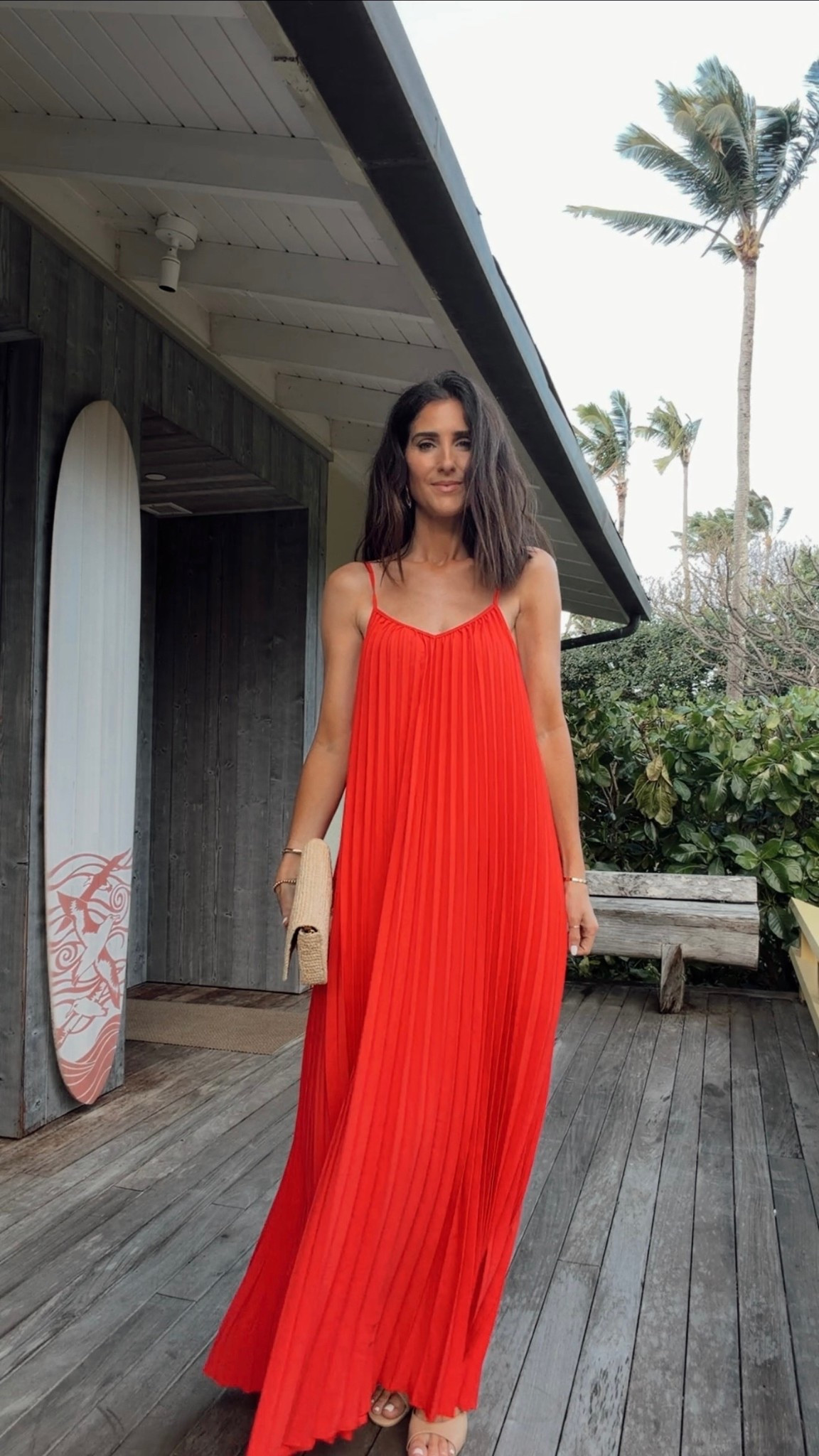 Love the pop of color on this pleated dress! I’m just shy of 5-7” wearing the size small #stylinbyaylin #aylin #dresss

#LTKTravel #LTKgrwm #LTKootd