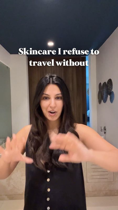 Here’s my travel skincare routine! #ltkskincare 