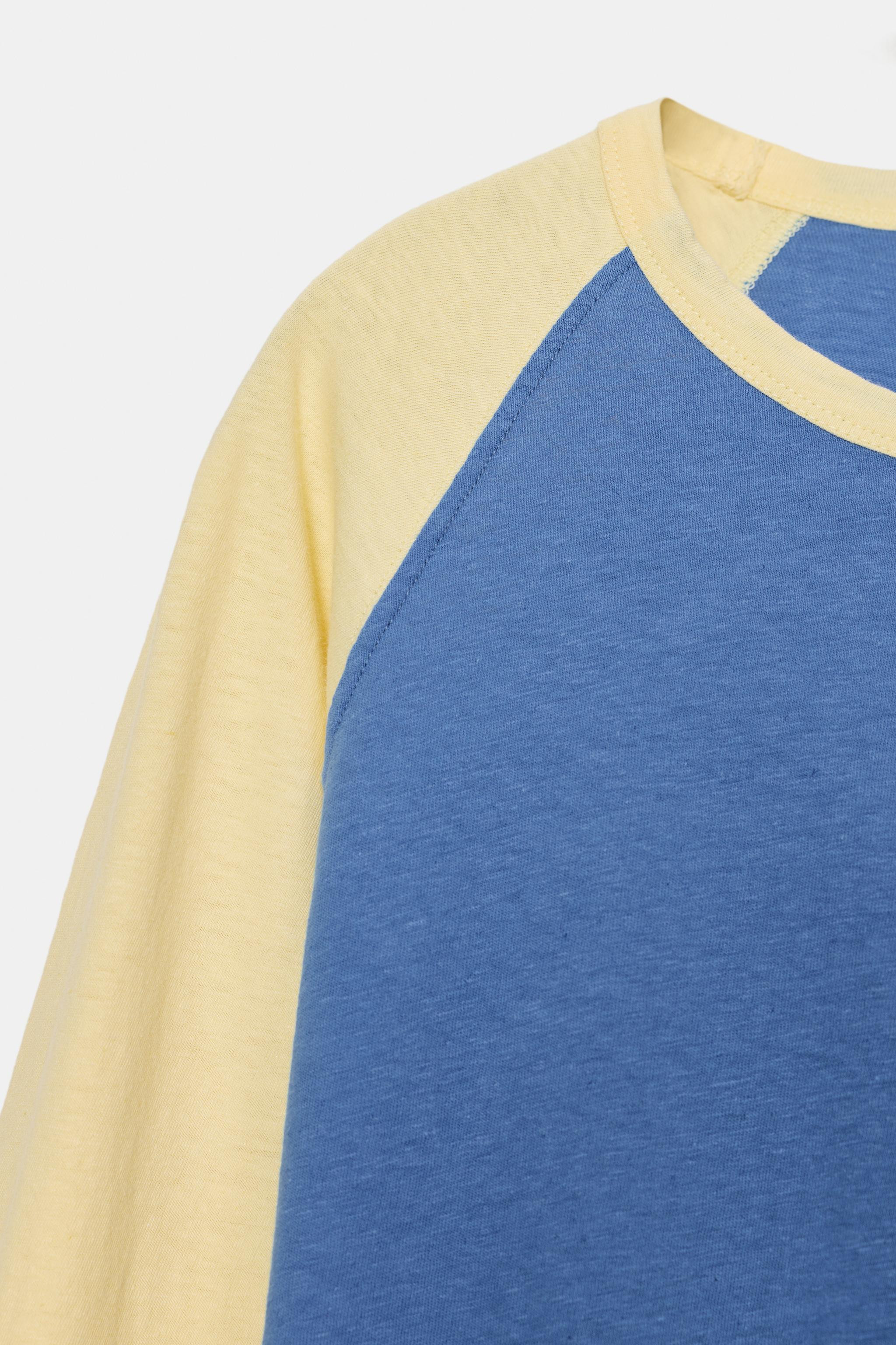 LONG SLEEVE RAGLAN T-SHIRT | Zara US