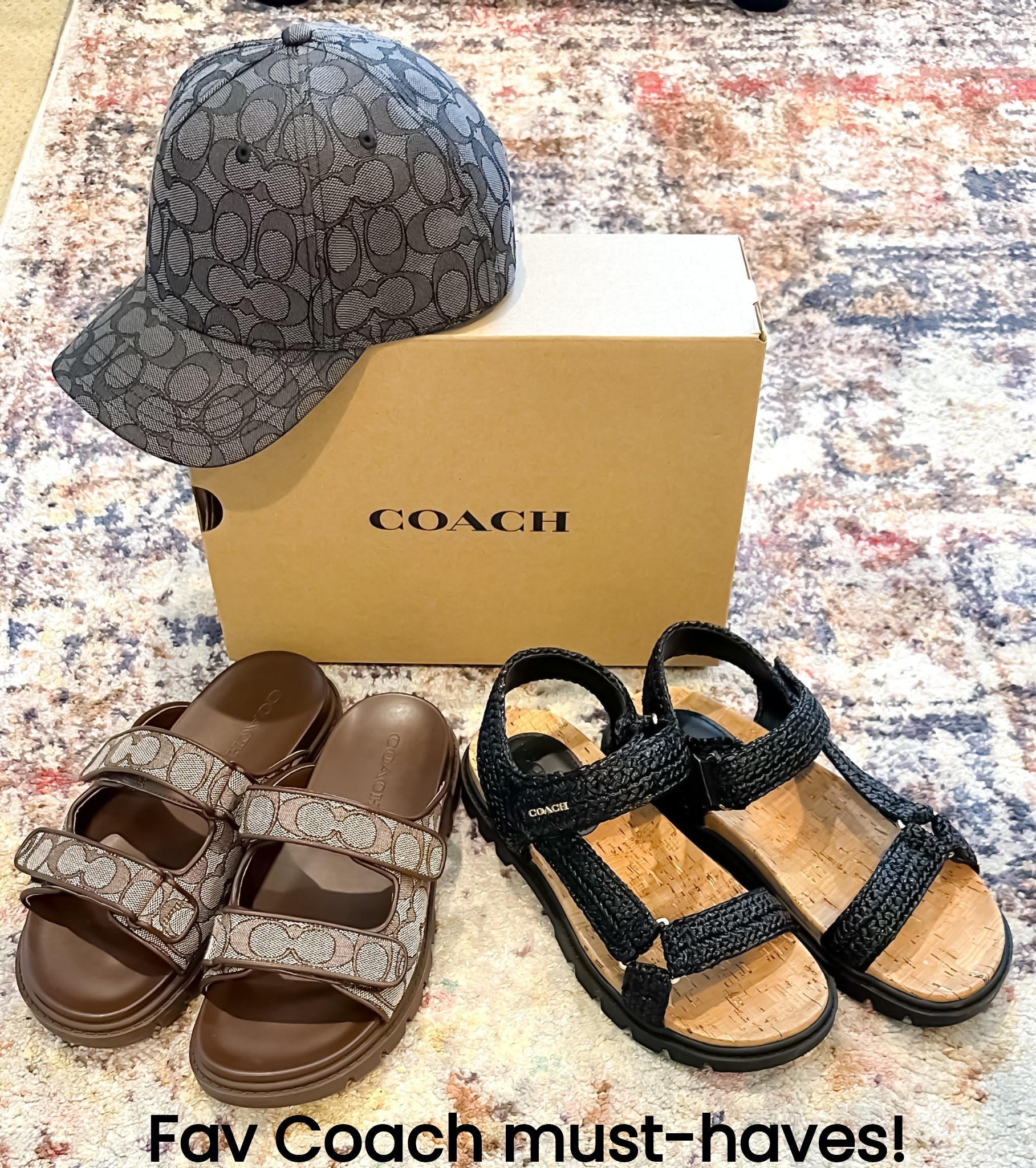 A few of my faves from Coach! The slides are definitely a must…so cute on, and who doesn’t love a good hat! 🫶🏽

#LTKFindsUnder100 #LTKShoeCrush #LTKStyleTip