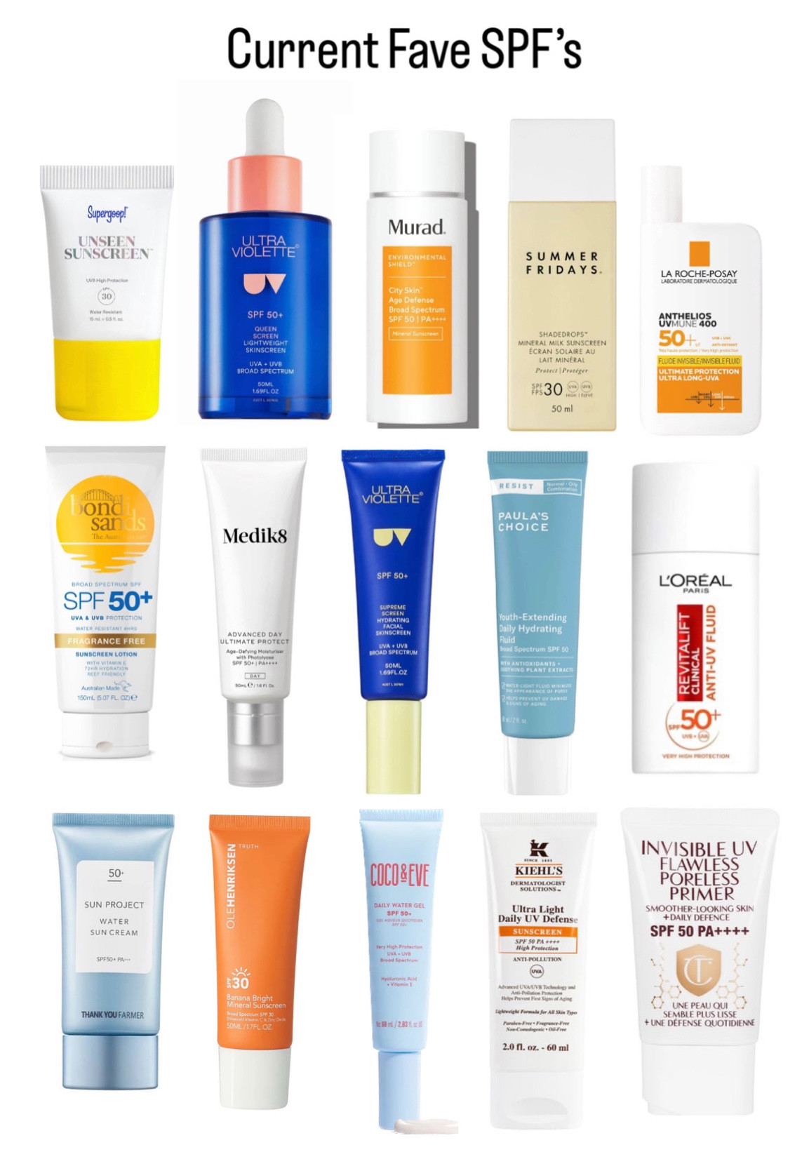 The sun is shining so I’m sharing my favourite SPF’s rn 💙

#LTKFind #LTKunder100 #LTKbeauty