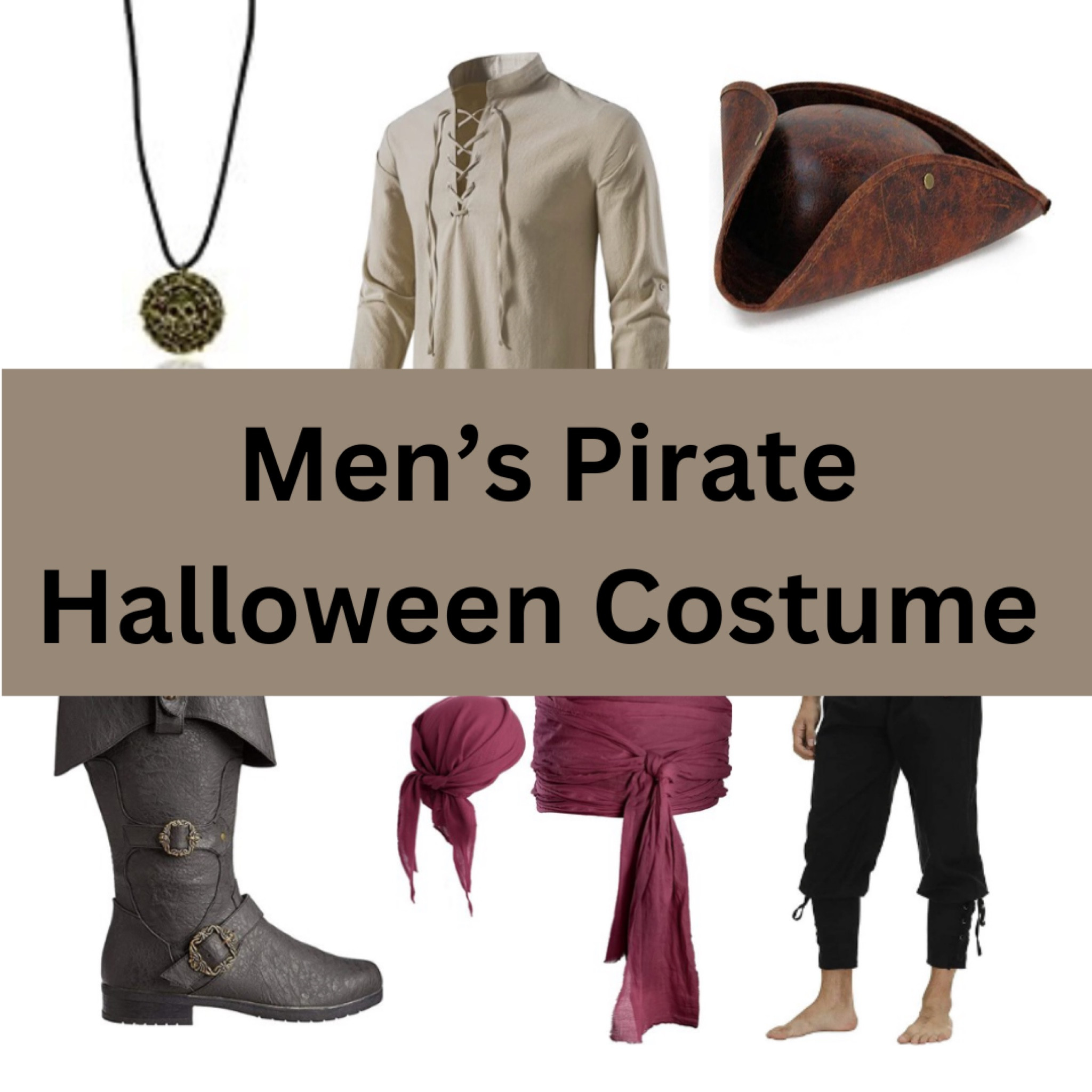 Rugged men’s pirate Halloween costume idea from Amazon! I purchased all of these for Taylor’s costume this year and I was surprised by the quality of the top and boots!

#LTKSeasonal #LTKunder100 #LTKHalloween