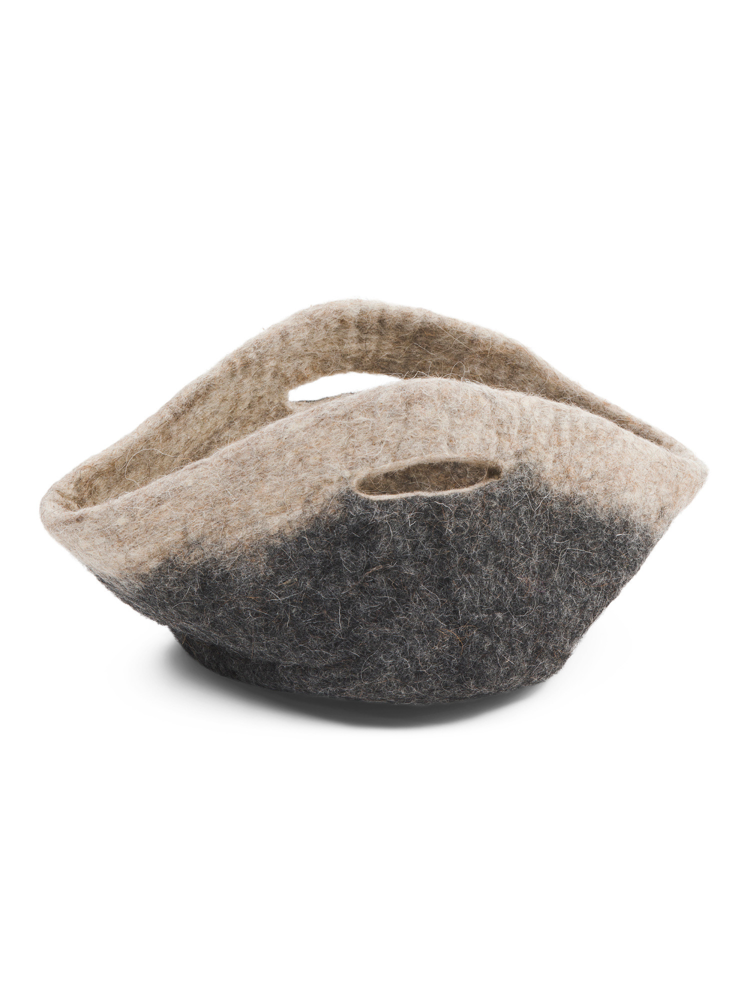 Boiled Wool Oval Basket | Marshalls
