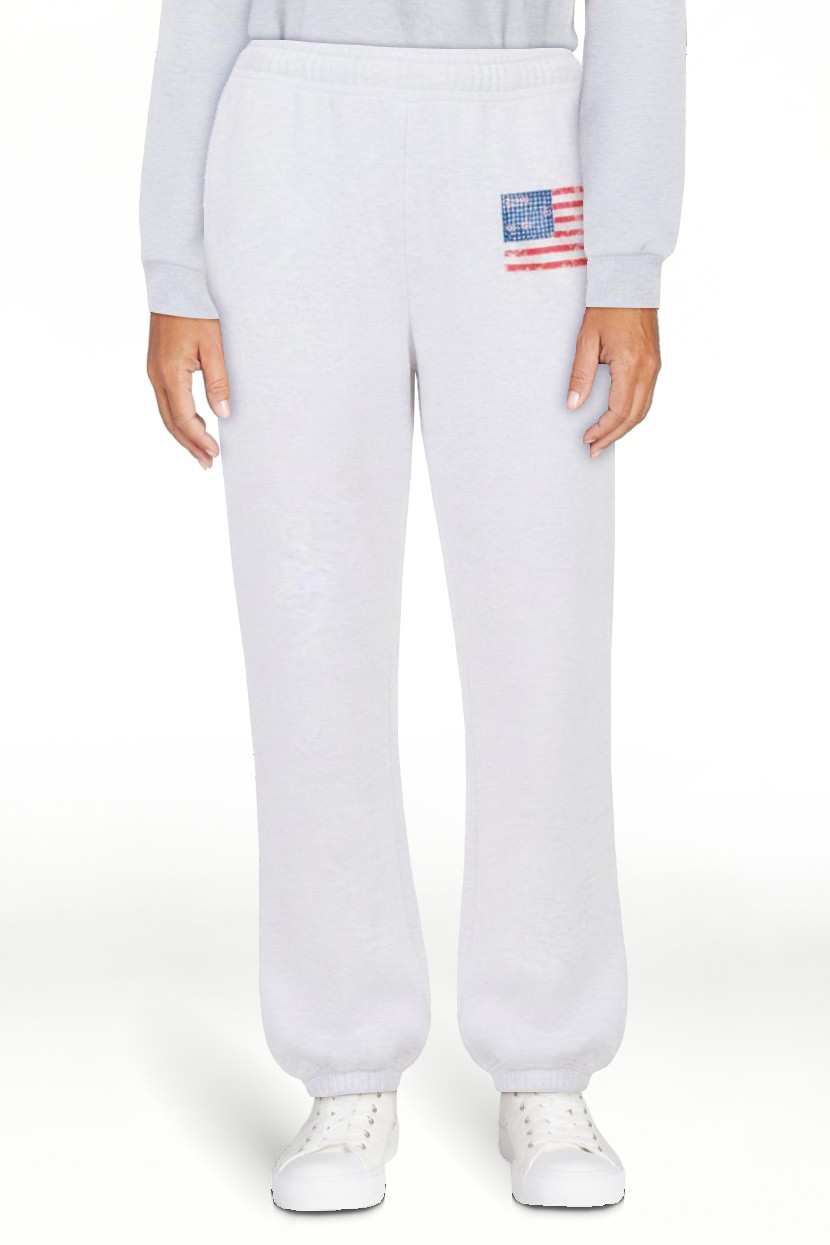 Forever 21 Women's and Women's Plus Americana Fleece Jogger Sweatpants, Sizes XXS-4X | Walmart (US)