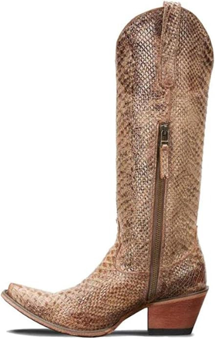 Junk Gypsy Women's by Lane Desert Highway Western Boot Snip Toe Brown 6.5 M | Amazon (US)