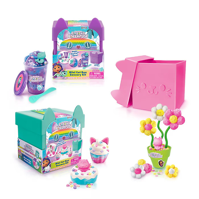 DreamWorks Gabby's Dollhouse Cat Box Sensory Compound Kit (843011-24) | Staples