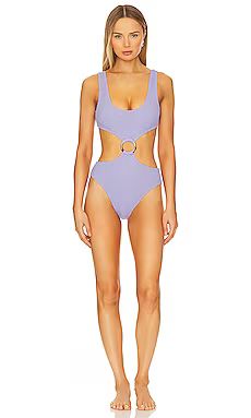 Montce Swim Ky One Piece in Lavender Crochet from Revolve.com | Revolve Clothing (Global)
