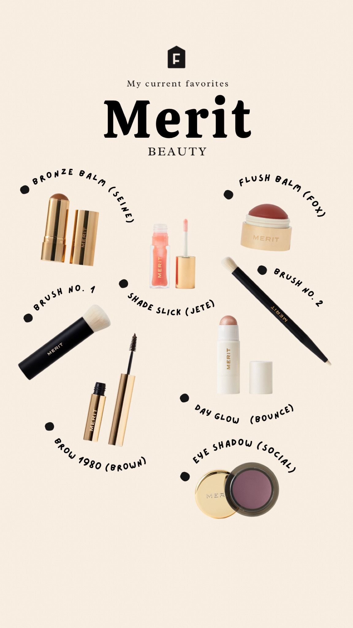 My current Merit Beauty favorites!