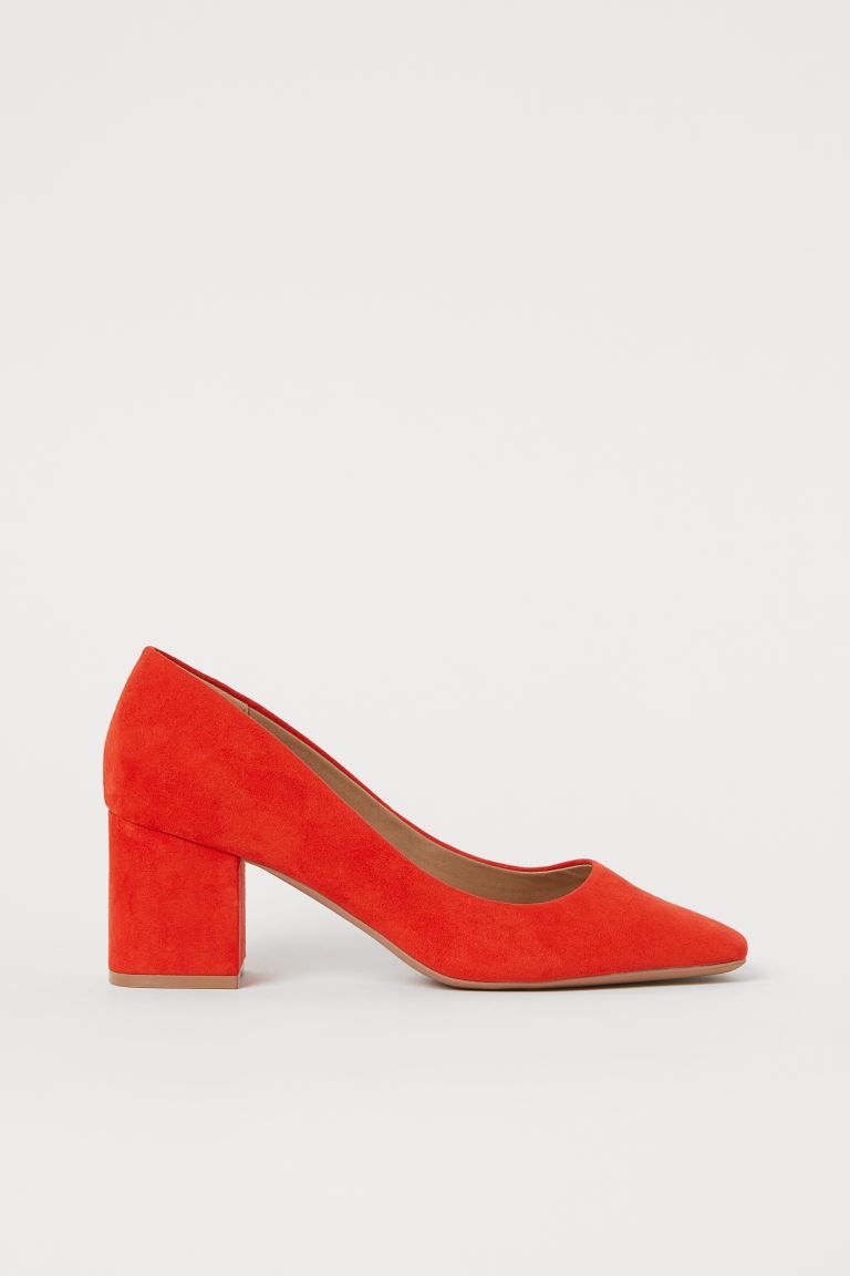Block-heeled court shoes | H&M (UK, MY, IN, SG, PH, TW, HK)