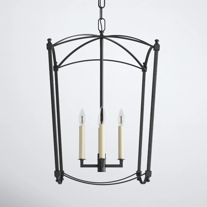 Olive 5 - Light Dimmable Lantern Geometric Chandelier | Wayfair North America