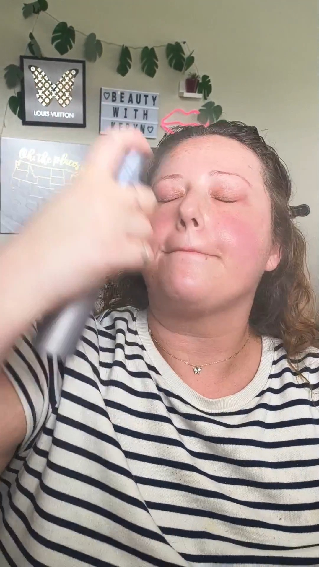 Let’s do messy makeup! @juviasplace @Fenty Beauty @itcosmetics @Benefit Cosmetics US @morphe @paulaschoice @nyxcosmetics @mariobadescu @kosascosmetics @hauslab @bobbibrown @makeupforever @charlottetilbury @milanicosmetics @sacheu @realtechniques @clarins @iliabeauty @narscosmetics @Sephora @ULTA Beauty 

#LTKdayinmylife #LTKBeauty #LTKgrwm