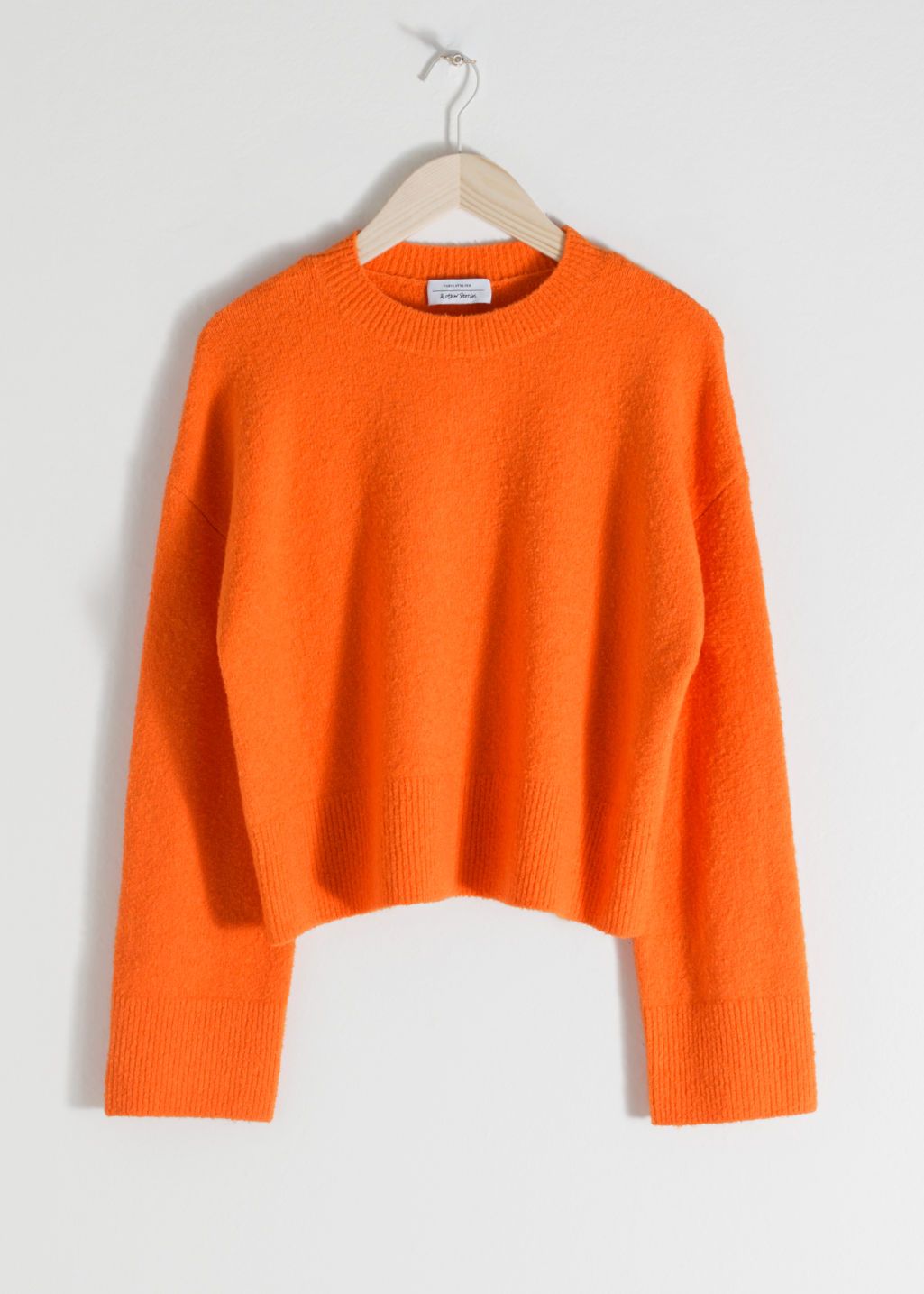 Cropped Sweater - Orange | & Other Stories (EU + UK)