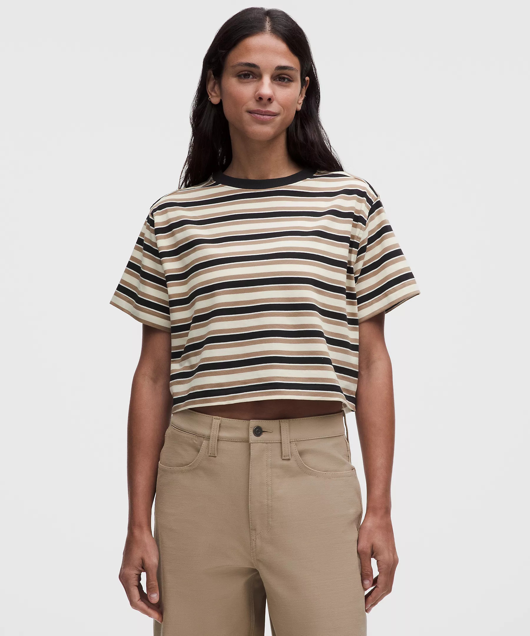 All Yours Organic Cotton Cropped T-Shirt | Lululemon (US)