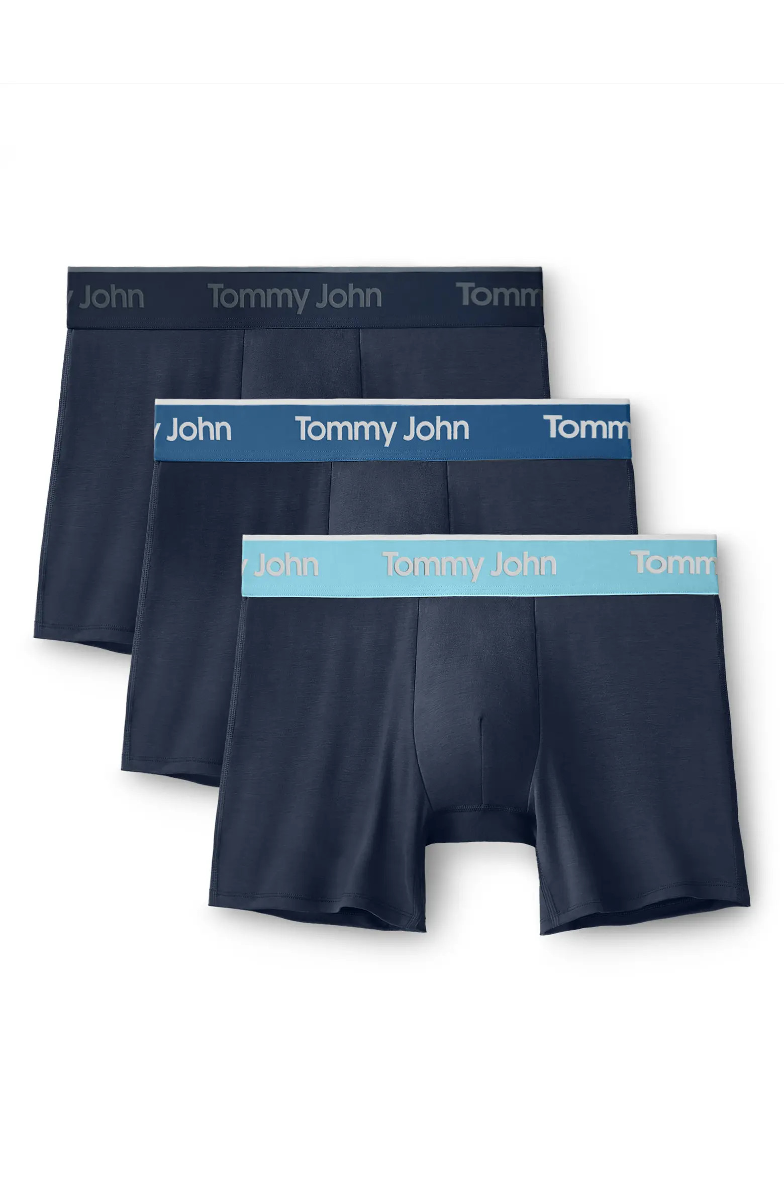 Assorted 3-Pack Second Skin 4-Inch Stretch Modal Boxer Briefs | Nordstrom