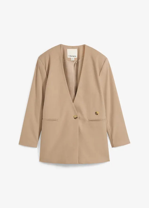 Oversize-Blazer mit Verschlussvarianten aus Viskose-Mix | Bonprix DE