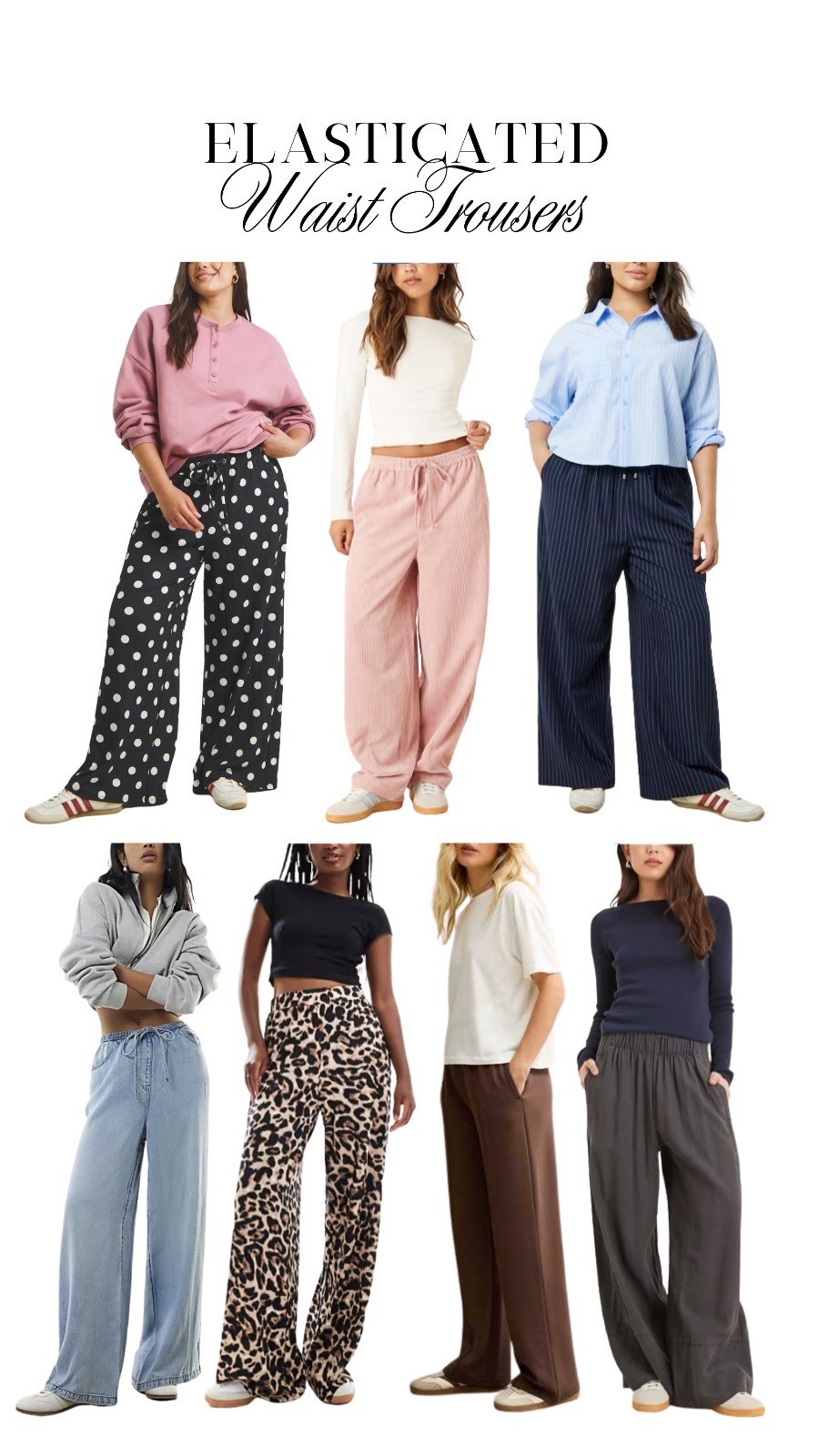 My Elasticated Waist Trouser picks👖✨


Wide Leg Trousers, Comfy Outfit, Cosy Outfit, Leopard print, Simply be, ASOS, River Island, H&M, Polka Dot, Jeans, Pinstripes


#LTKwinter #LTKuk #LTKjeans
