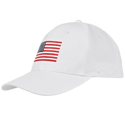 Catalonia 100% Cotton American Flag Sun Cap, Patriotic Sports Tennis Baseball Golf Hat for Men Women, White | Target