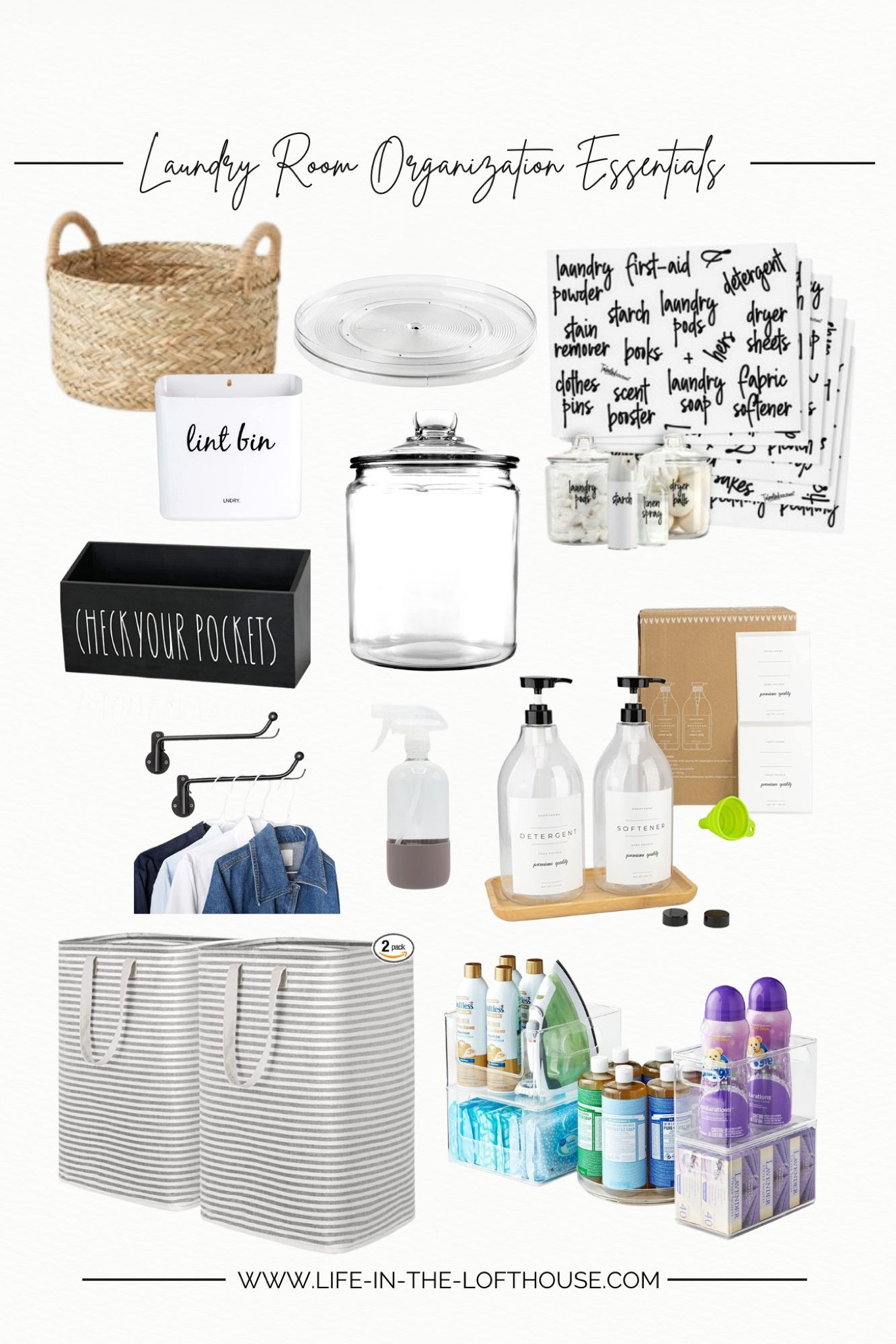 Everything you need to have a perfectly organized, laundry room! 🙌🏻

#LTKhome #LTKsalealert #LTKfamily