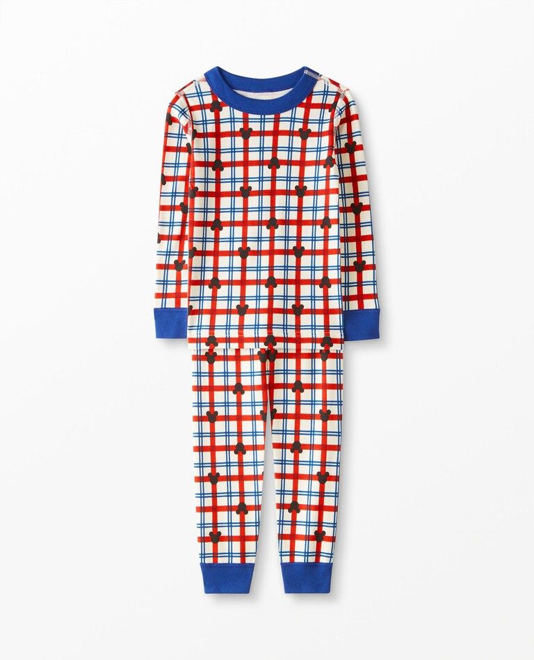 Disney Mickey Mouse Long John Pajama Set | Hanna Andersson