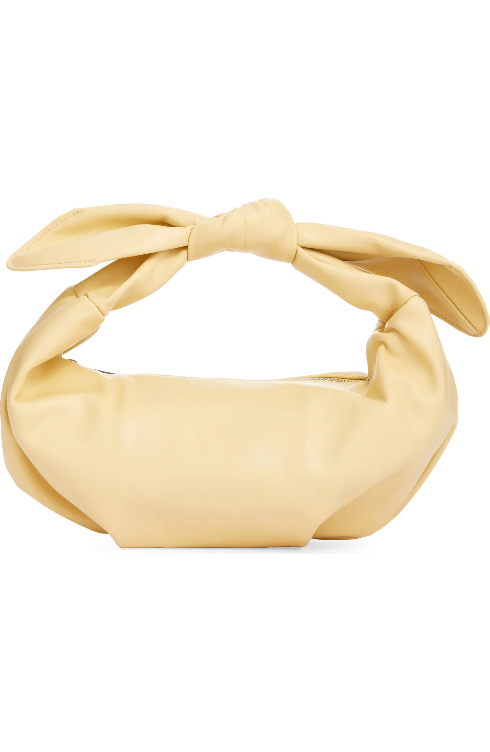 Sameena Bow Knot Faux Leather Shoulder Bag | Nordstrom