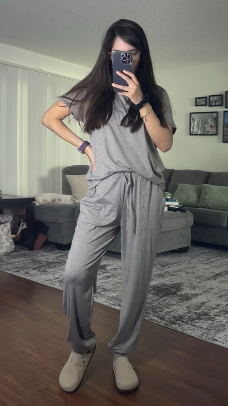Love how soft and comfortable these pajamas are and need them in more colors. ☺️

#comfypajamas

#LTKOver40