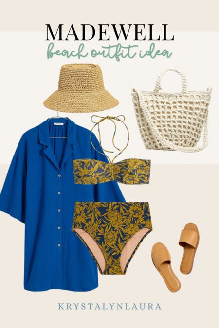 @madewell beach outfit idea, summer outfit, tropical vacation, cruise outfit, midsize beachwear 

#LTKswim #LTKmidsize #LTKxMadewell