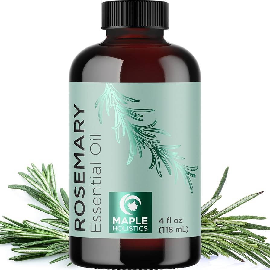 100% Pure Rosemary Oil for Hair Growth - Undiluted Rosemary Essential Oil for Hair Growth Aromath... | Amazon (US)