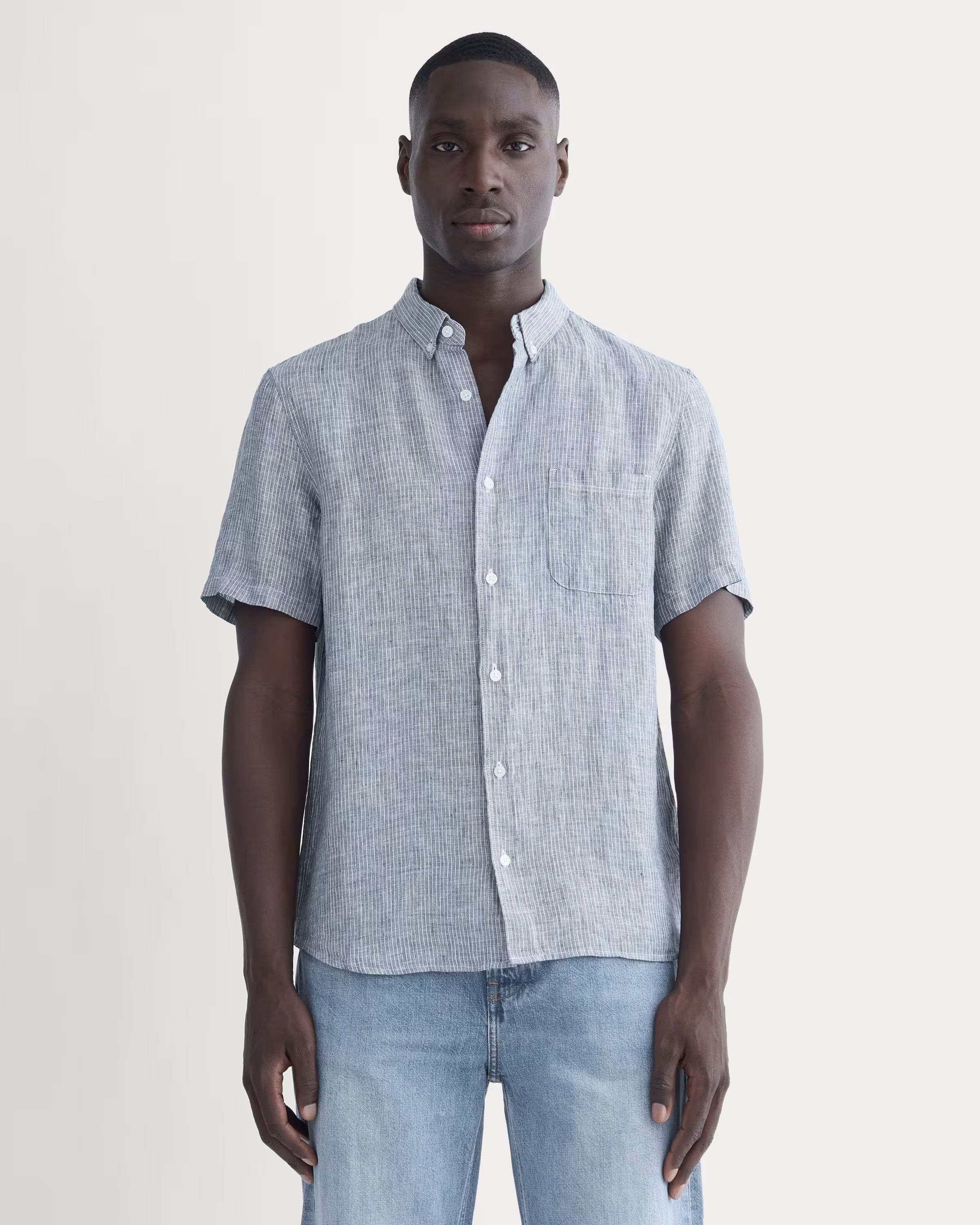 The Classic Short-Sleeve Shirt in Linen | Everlane