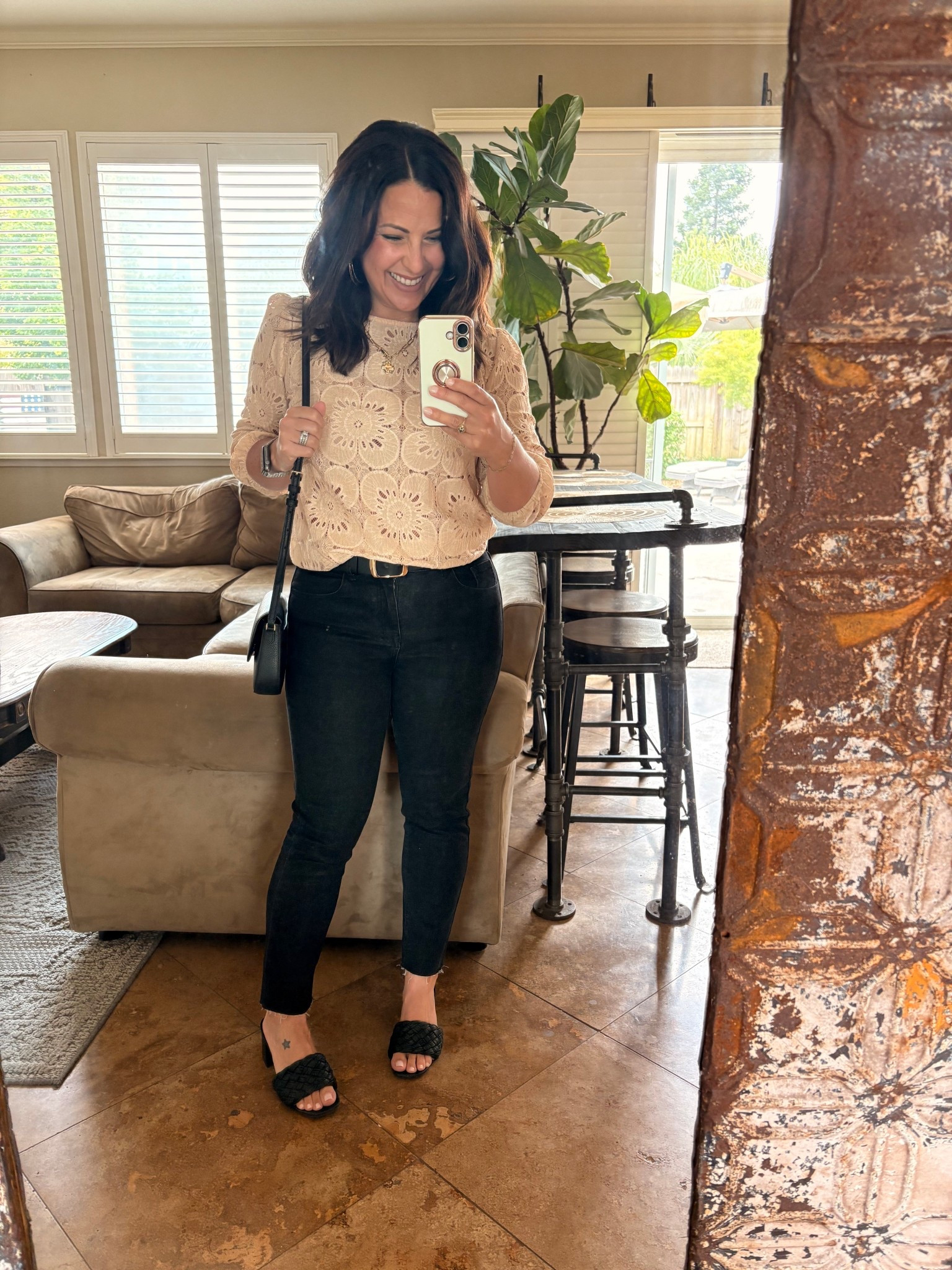 Wine tasting day date! Pants are petite friendly. I’m wearing a 4. 

#LTKOver40 #LTKootd #LTKPetite