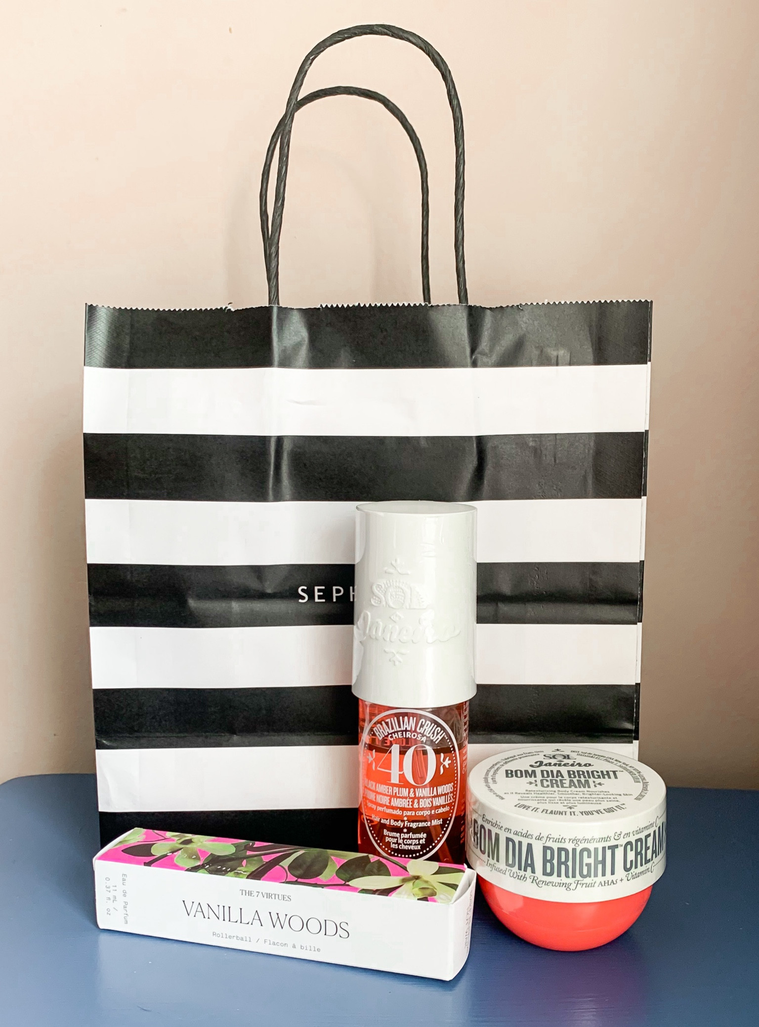 recent Sephora haul!! these scents are my go to & my all time favorites!! they smell identical & my most complimented perfumes! 
Sephora / Sol de Janerio / 7 Virtues Vanilla Woods / perfume 

#LTKunder50