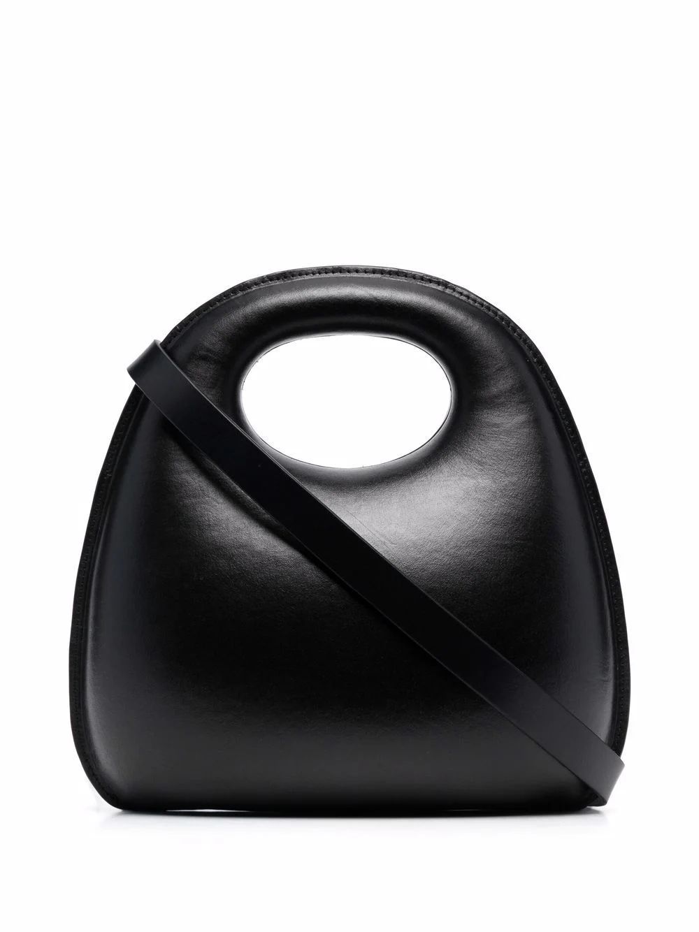 Lemaire Egg Leather Tote - Farfetch | Farfetch Global