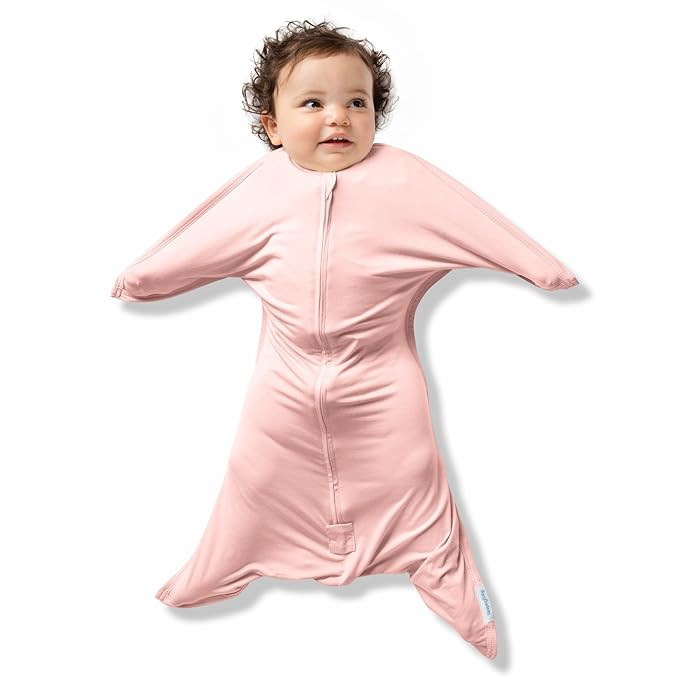 SleepingBaby EverSoft Zipadee-Zip Transition Swaddle - Roomy Wearable Blanket with Two Way Zipper... | Amazon (US)