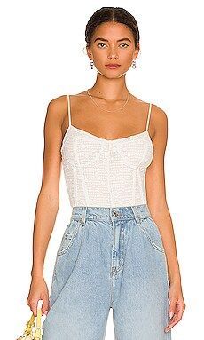 ASTR the Label Millbrae Bodysuit in White from Revolve.com | Revolve Clothing (Global)