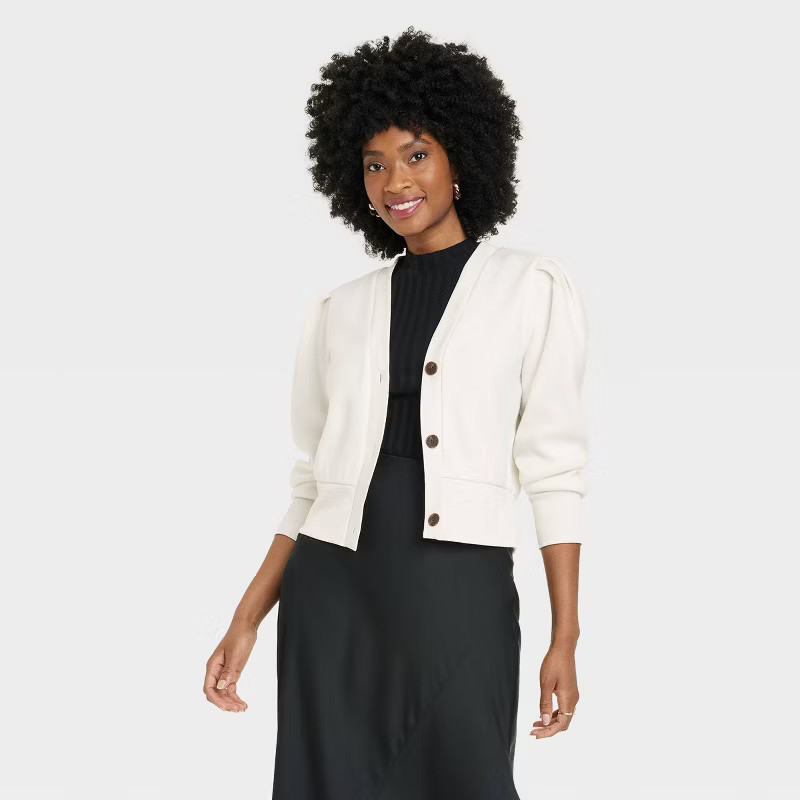Women's Button-Front Cardigan - A New Day™ | Target
