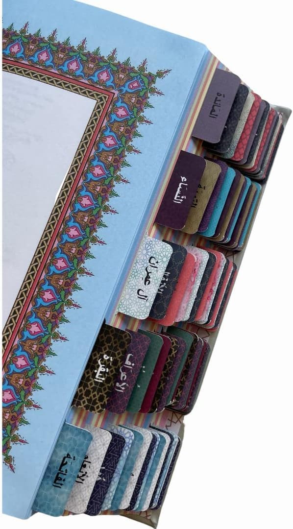 Full Set Quran Organizer Tabs, Quran Surah tabs, 120 Tabs, Laminated, Quran Study Journaling, Qur... | Amazon (US)