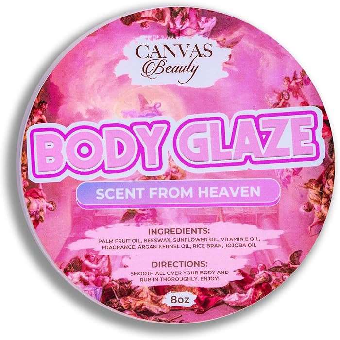 Canvas Beauty Body Glaze, Scent From Heaven – Sweet Cherries & Star Anise, Moisturizing Non-Gre... | Amazon (US)