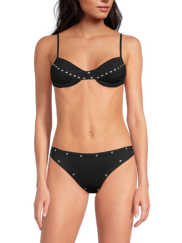 Studded Bikini Top | Saks Fifth Avenue OFF 5TH